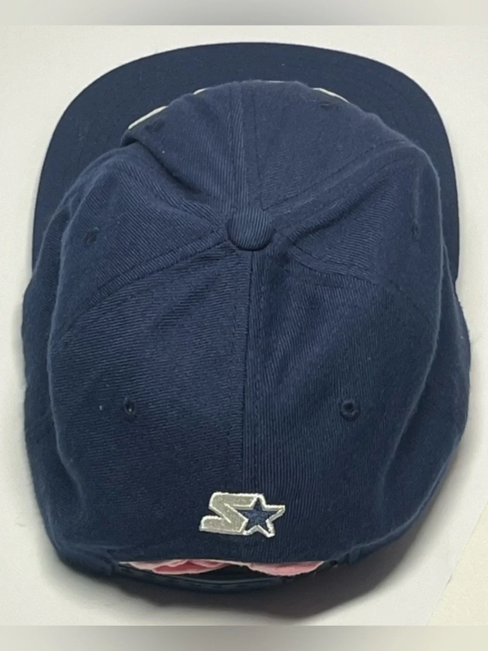 Vtg Starter New York Yankees NY Snapback Hat Navy Wool Blend One Size 90s MLB